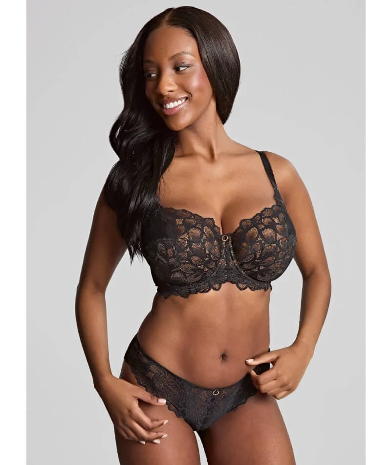 Panache Allure Underwired Full Cup Bra - Black/Latte - Image 15