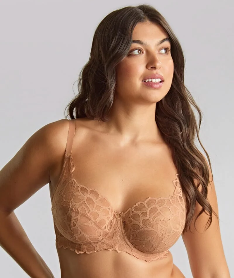 Panache Allure Underwired Full Cup Bra - Honey - Image 6