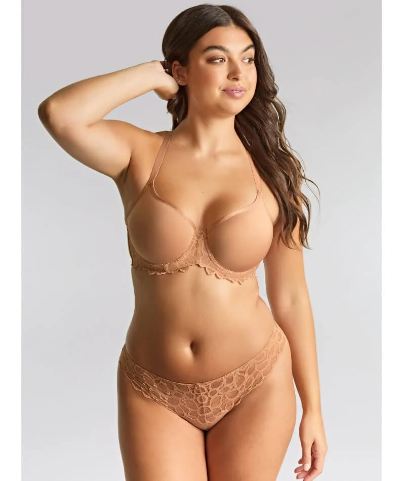 Panache Allure Underwired Spacer Bra - Honey - Image 7