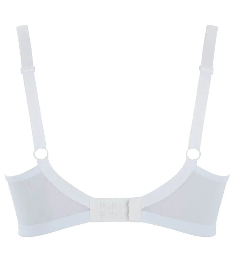 Panache Ana Underwired Plunge Bra - White - Image 16
