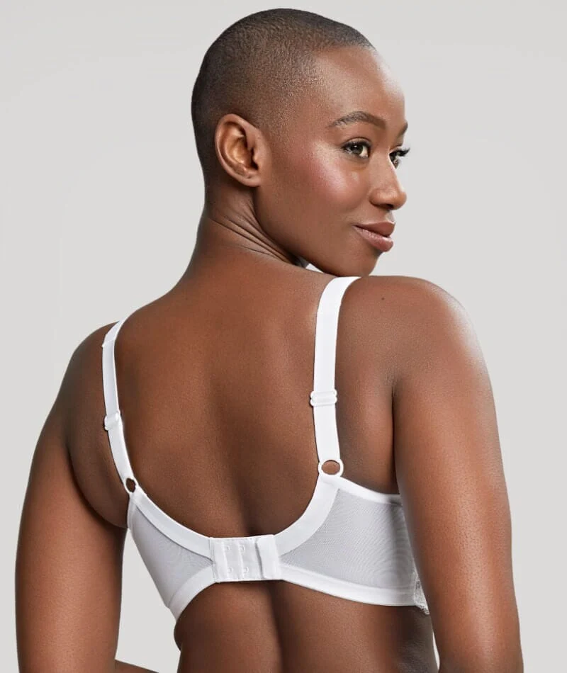 Panache Ana Underwired Plunge Bra - White - Image 6