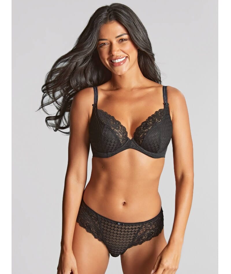 Panache Envy Plunge Underwire Bra - Black - Image 3