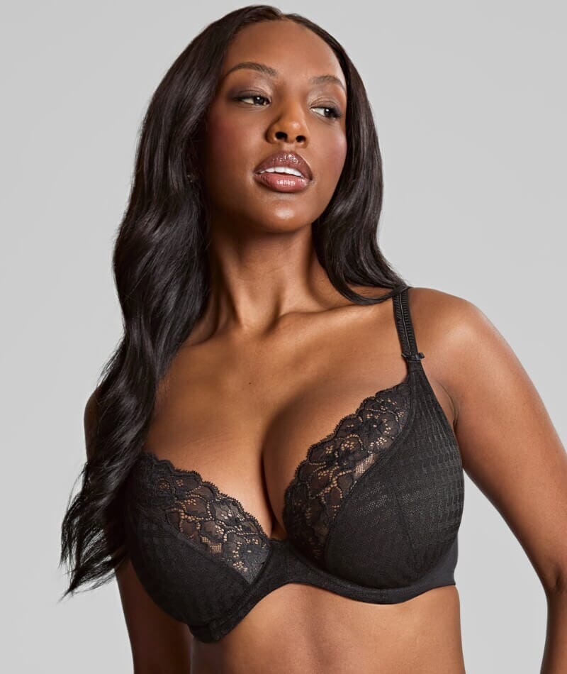 Panache Envy Plunge Underwire Bra - Black - Image 7