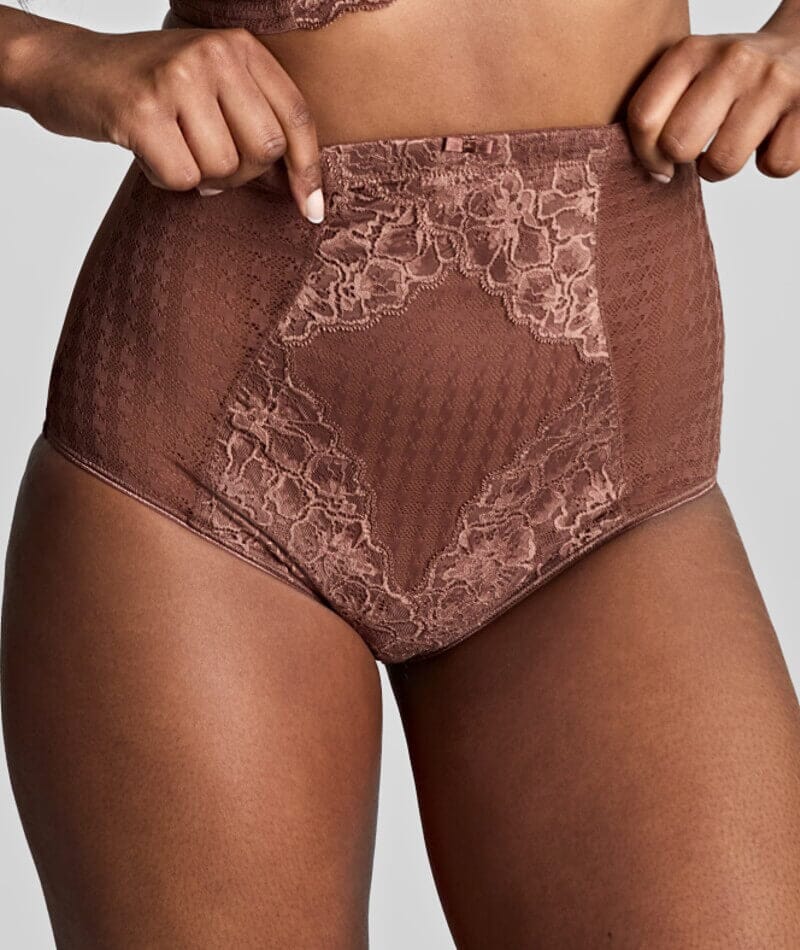 Panache Envy Shaping Brief - Chestnut - Image 3
