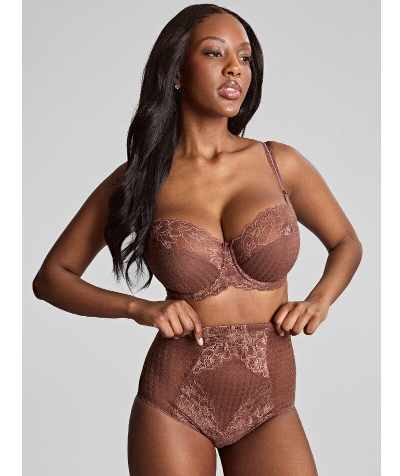 Panache Envy Shaping Brief - Chestnut - Image 4