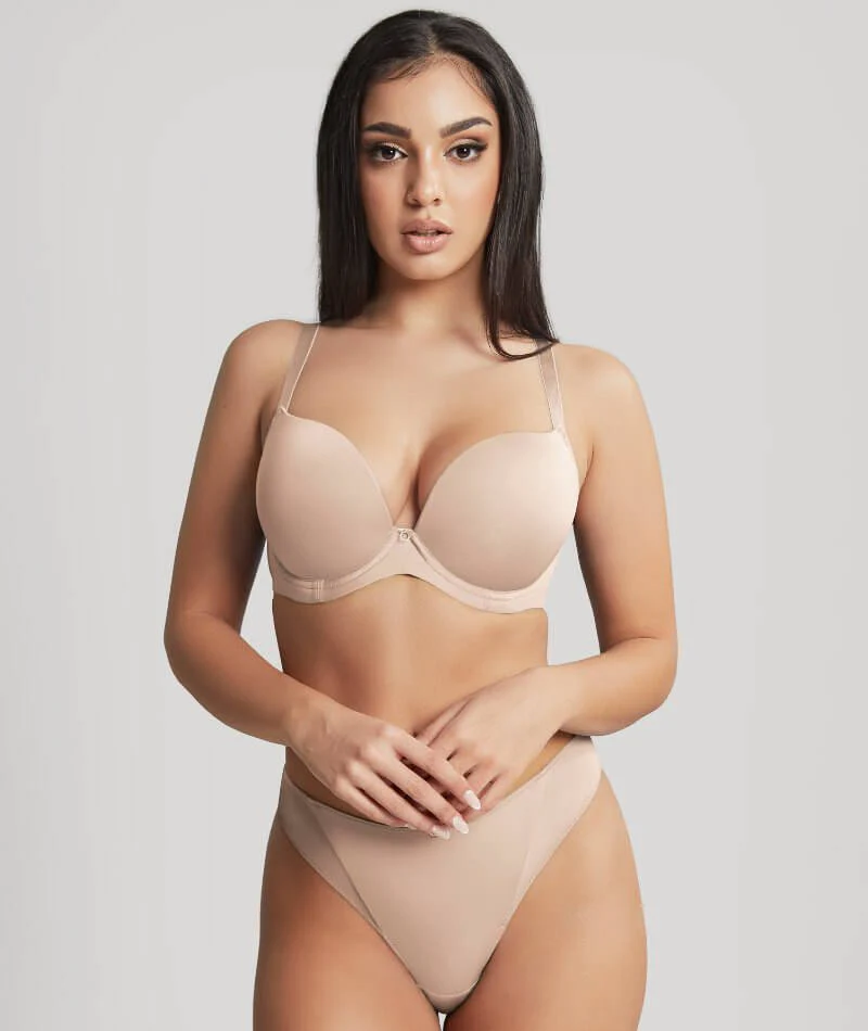 Panache Faith Moulded Plunge Bra - Latte - Image 8