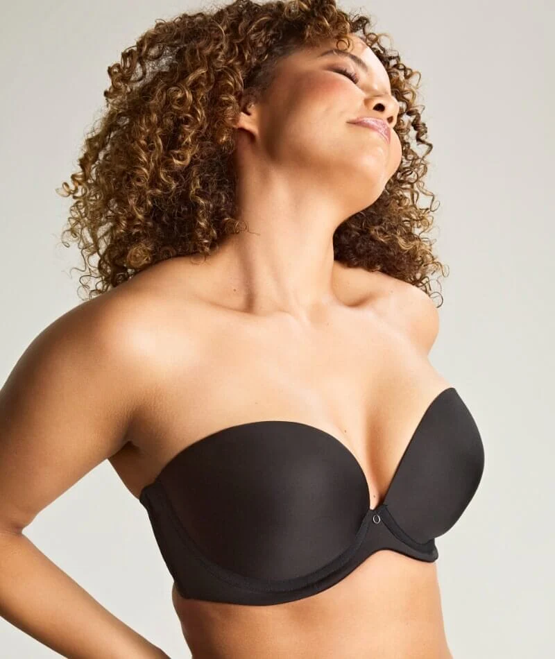 Panache Faith Moulded Strapless Bra - Noir - Image 3