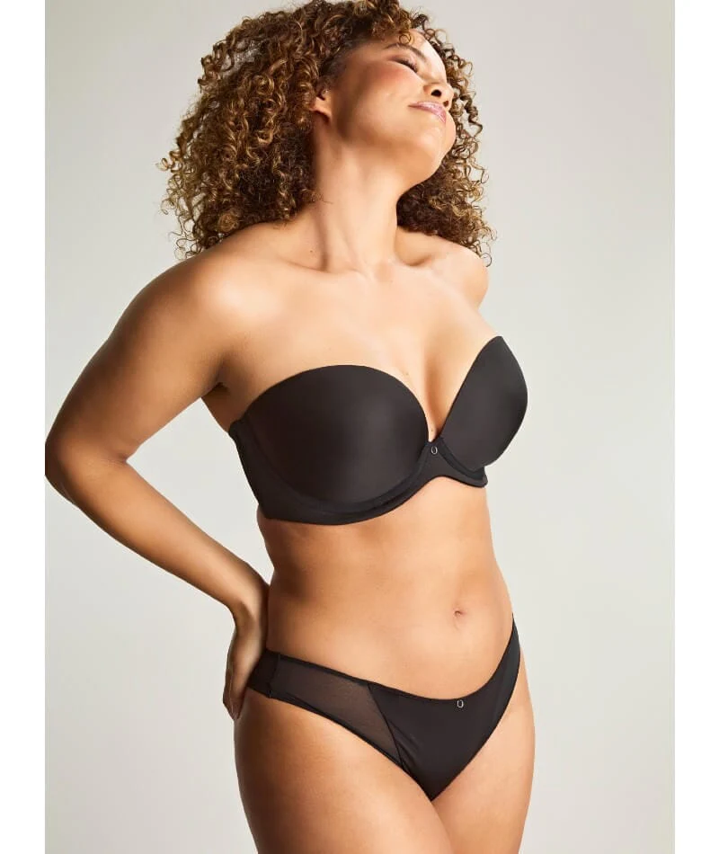Panache Faith Moulded Strapless Bra - Noir - Image 5
