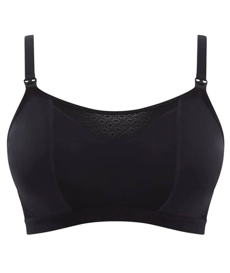 Panache Katherine Maternity & Nursing Wire-free Bra - Black - Image 9