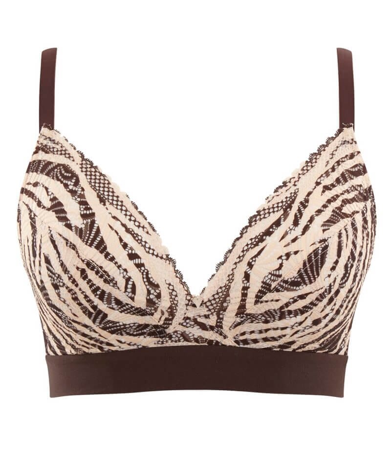 Panache Lyzy Vibe Triangle Wirefree Bra  - Zebra - Image 15