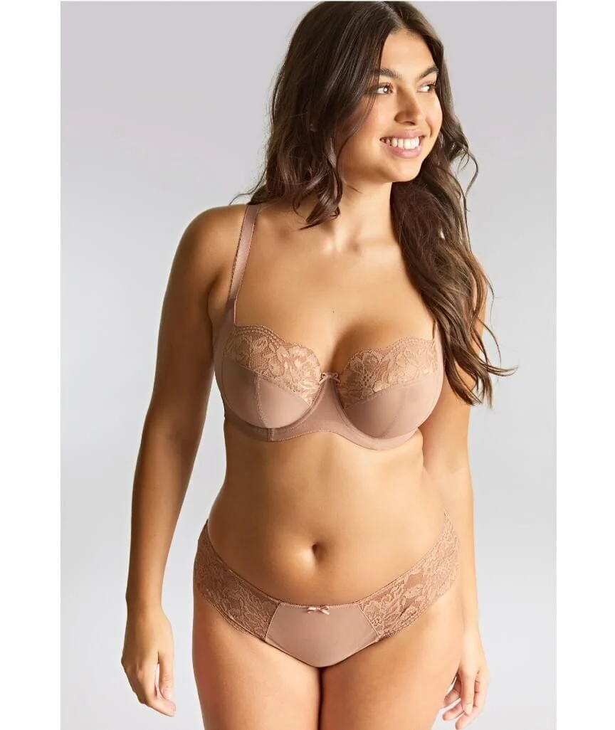 Panache Nina Brazilian Brief - Mocha - Image 4