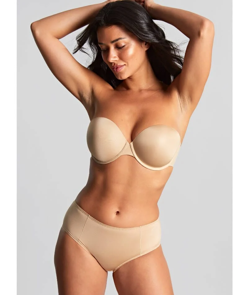 Panache Porcelain Elan Underwired Strapless Bra - Nude - Image 4