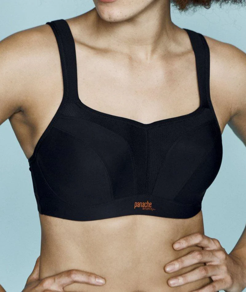Panache Sport Power Underwired Sports Bra - Black - Image 18
