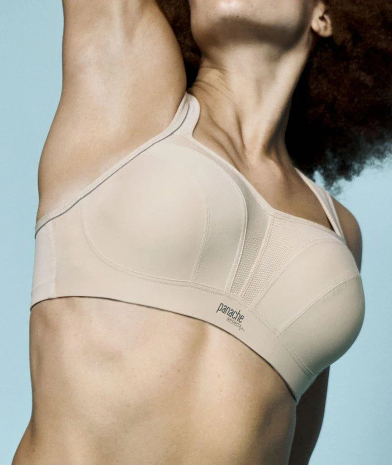 Panache Sport Power Underwired Sports Bra - Latte - Image 17
