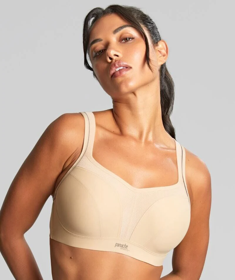 Panache Sport Power Underwired Sports Bra - Latte - Image 8