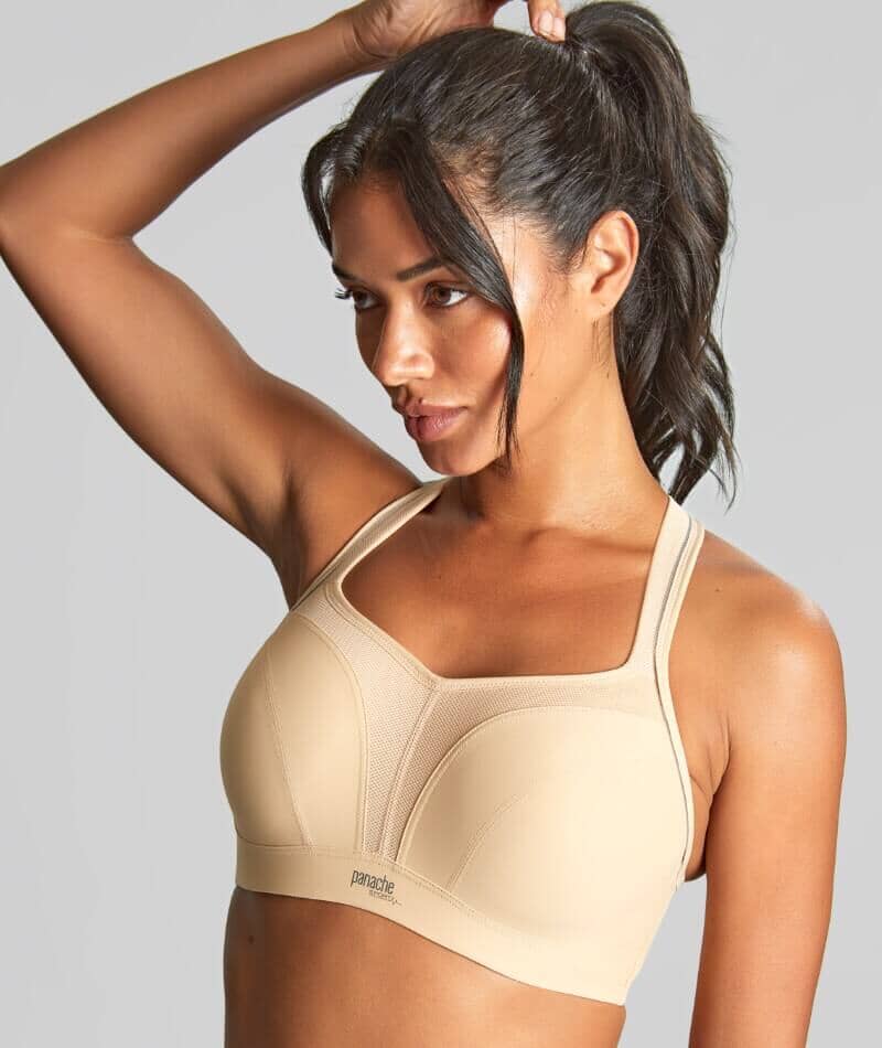 Panache Sport Power Underwired Sports Bra - Latte - Image 9