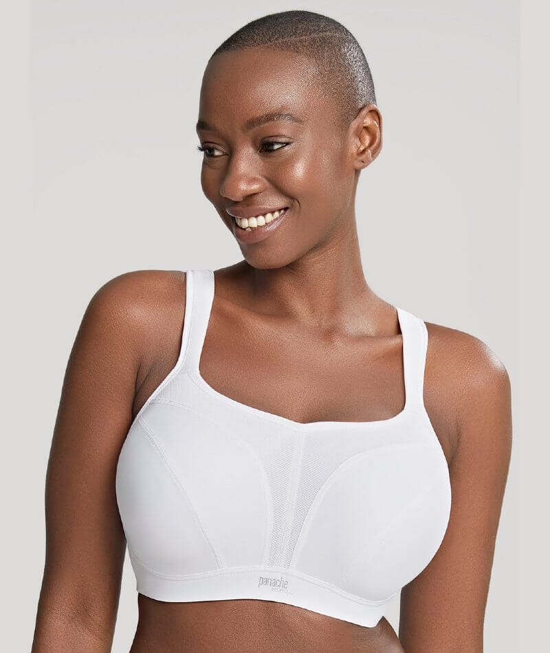 Panache Sport Power Underwired Sports Bra - White - Image 10