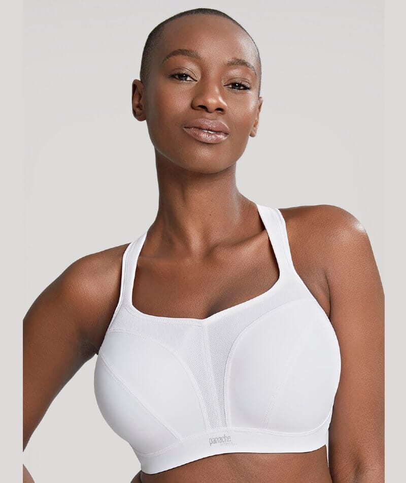 Panache Sport Power Underwired Sports Bra - White - Image 4