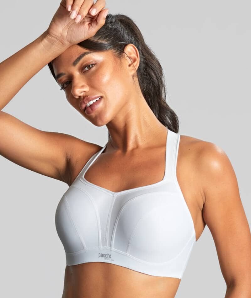 Panache Sport Power Underwired Sports Bra - White - Image 9