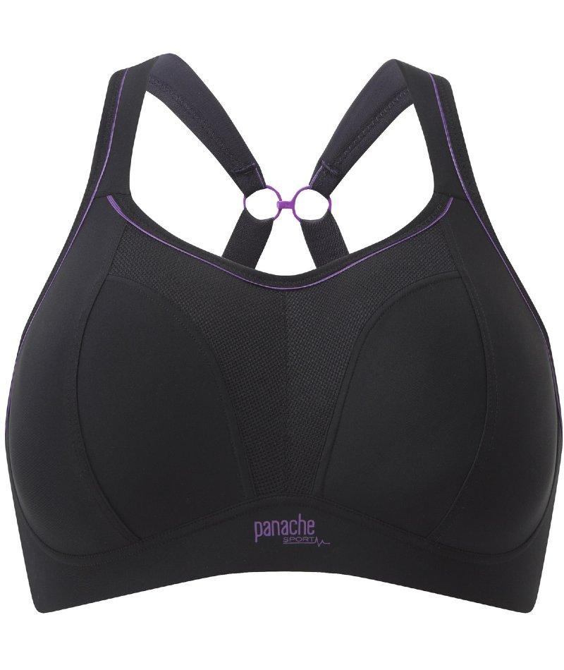 Panache Sport Boundless Wire-free Sports Bra- Black - Image 10