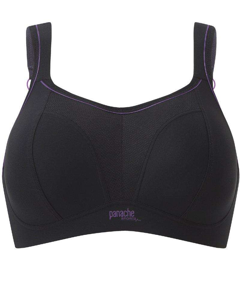 Panache Sport Boundless Wire-free Sports Bra- Black - Image 12