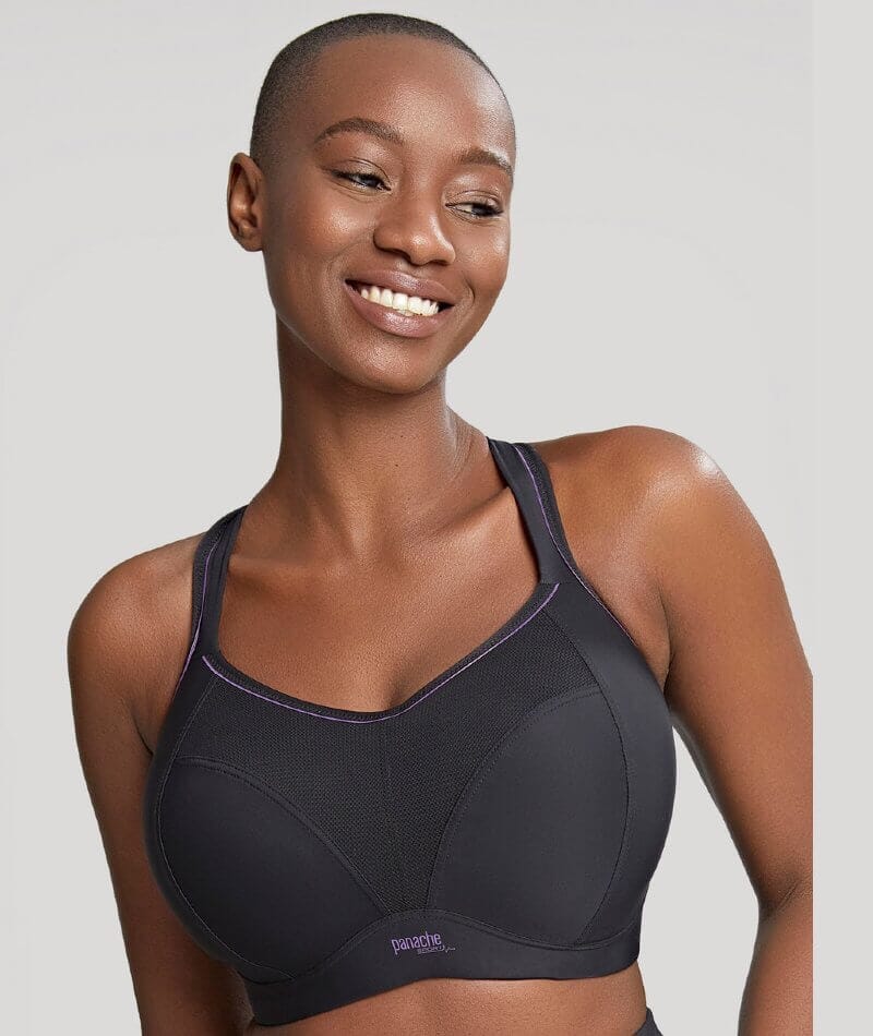 Panache Sport Boundless Wire-free Sports Bra- Black - Image 5