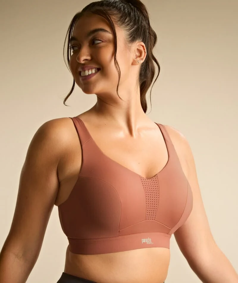 Panache Sport Endurance Ultra Perform Non Padded Underwire Sports Bra -  Sienna Rose - Image 3