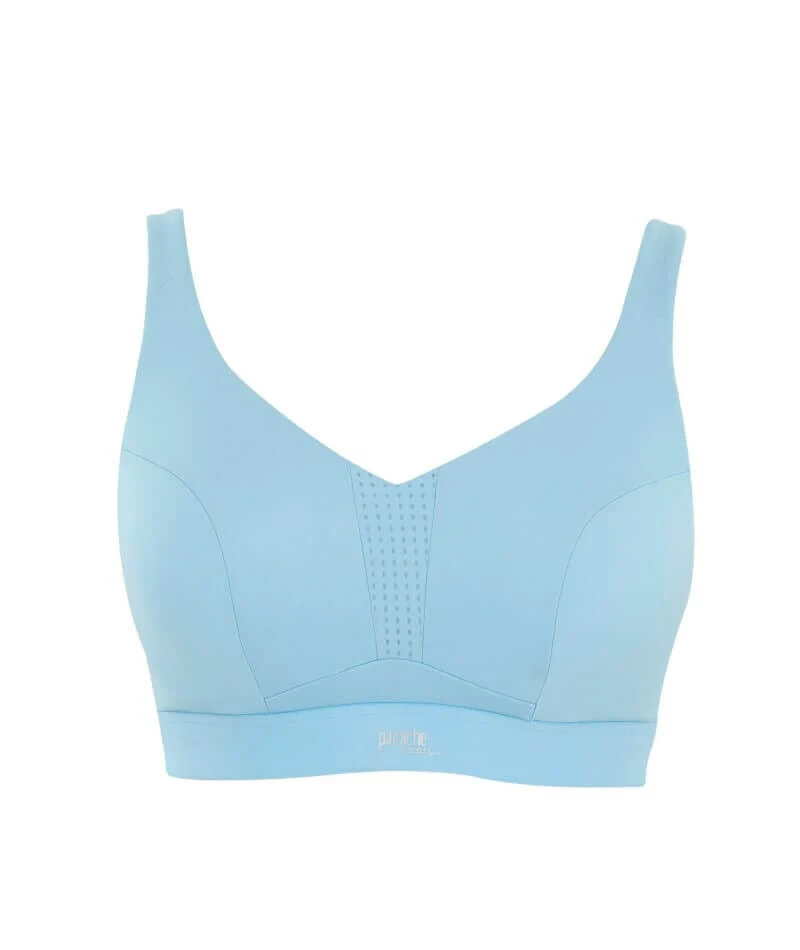 Panache Sport Endurance Ultra Perform Non Padded Underwire Sports Bra - Sky Blue - Image 6
