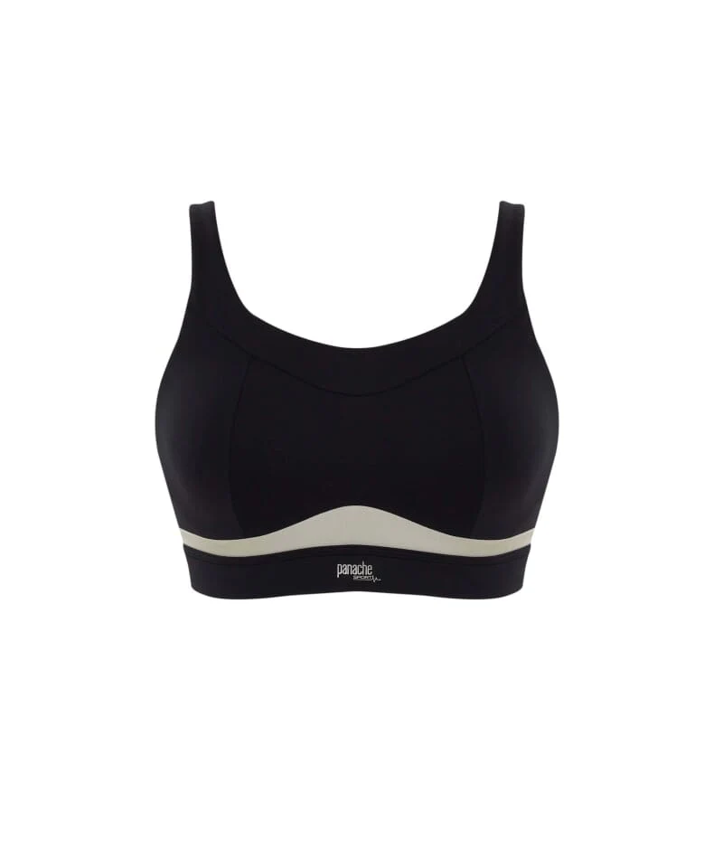 Panache Sport Freedom Wire-free Sports Bra- Black Chalk - Image 11