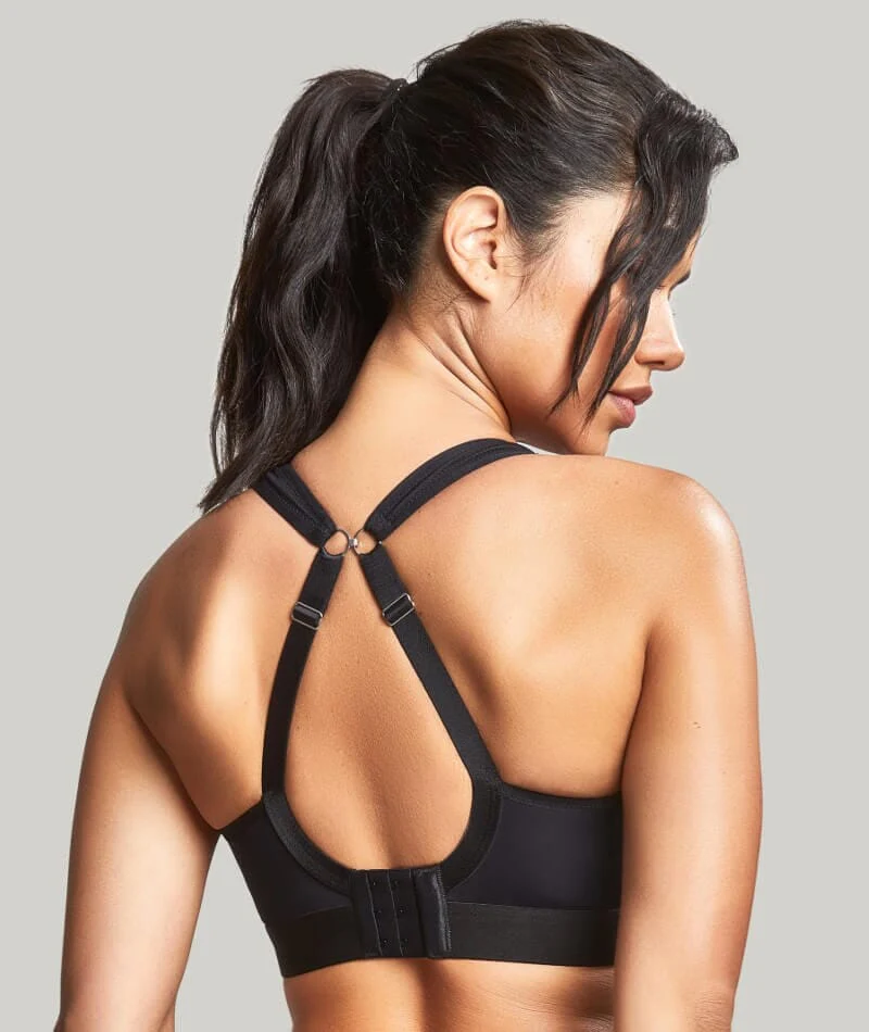 Panache Sport Boundless Longline Wire-free Sports Bra - Black - Image 4