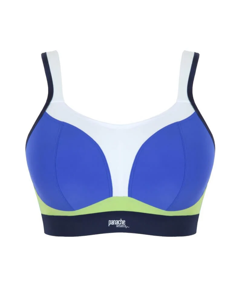 Panache Sport Boundless Wire-free Sports Bra - Blue - Image 6
