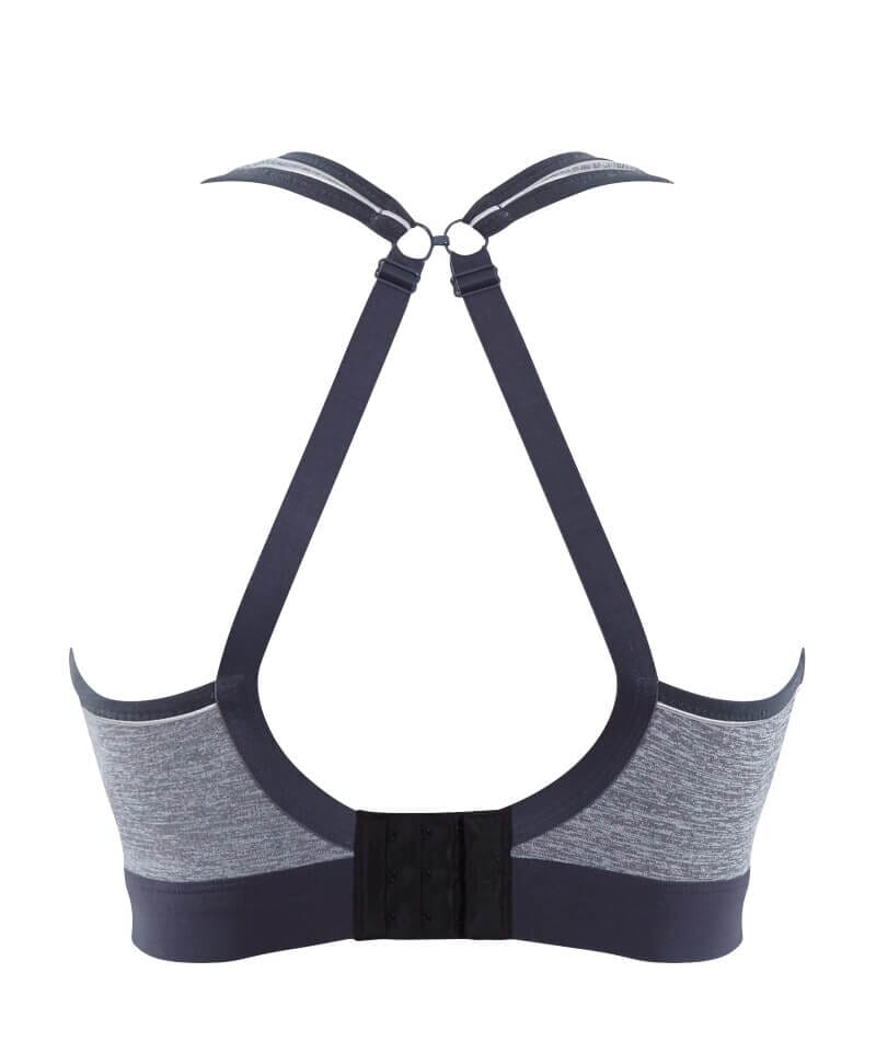 Panache Sport Boundless Wire-free Sports Bra - Charcoal Marle - Image 20