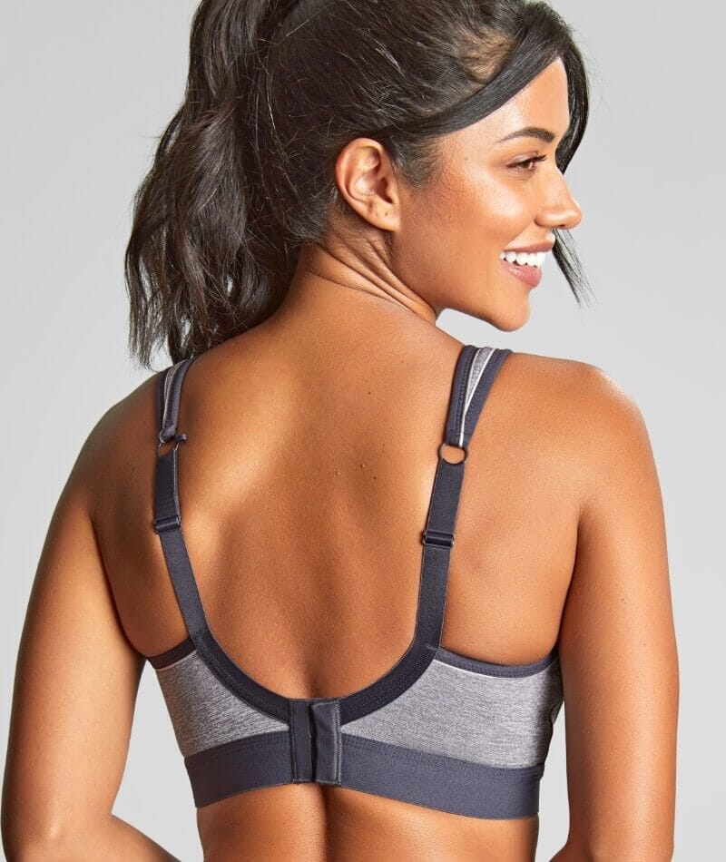 Panache Sport Boundless Wire-free Sports Bra - Charcoal Marle - Image 7