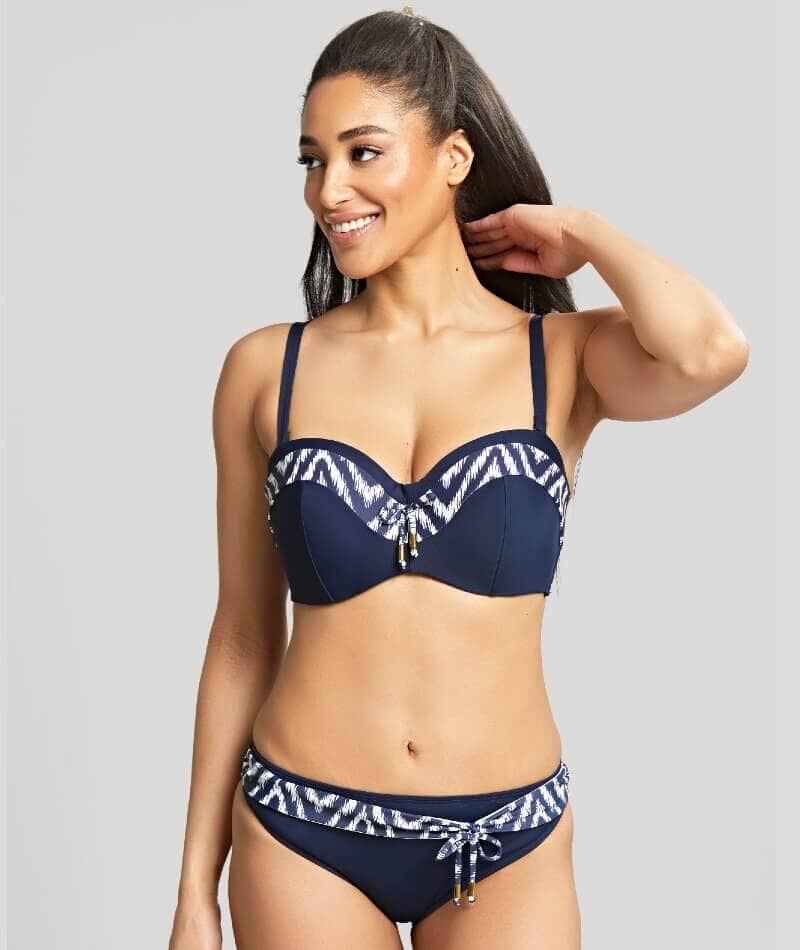 Panache Swimwear Oceana Bandeau Bikini Top - Navy - Image 7