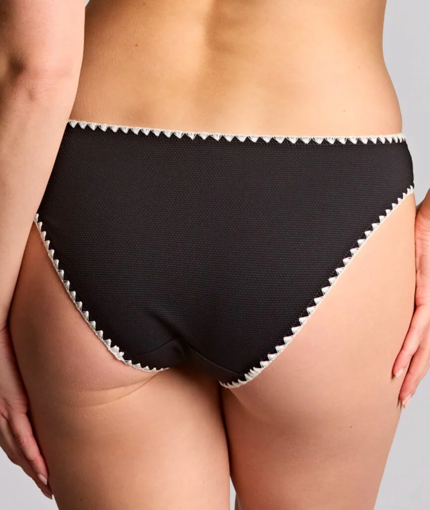 Panache Swimwear Aurora Classic Brief - Aurora Black/White - Image 2