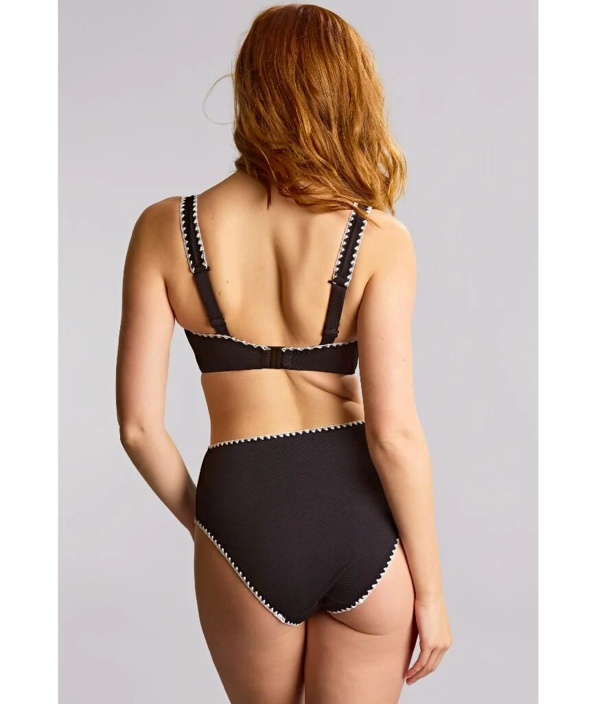 Panache Swimwear Aurora High Waist Bikini Brief - Aurora Black/White - Image 7