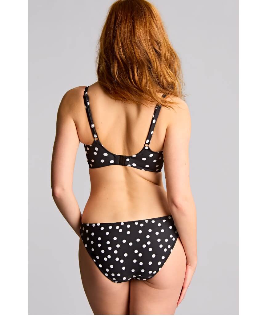 Panache Swimwear Florence Balcony Underwired Bikini Top- Polka Dot Print - Image 4