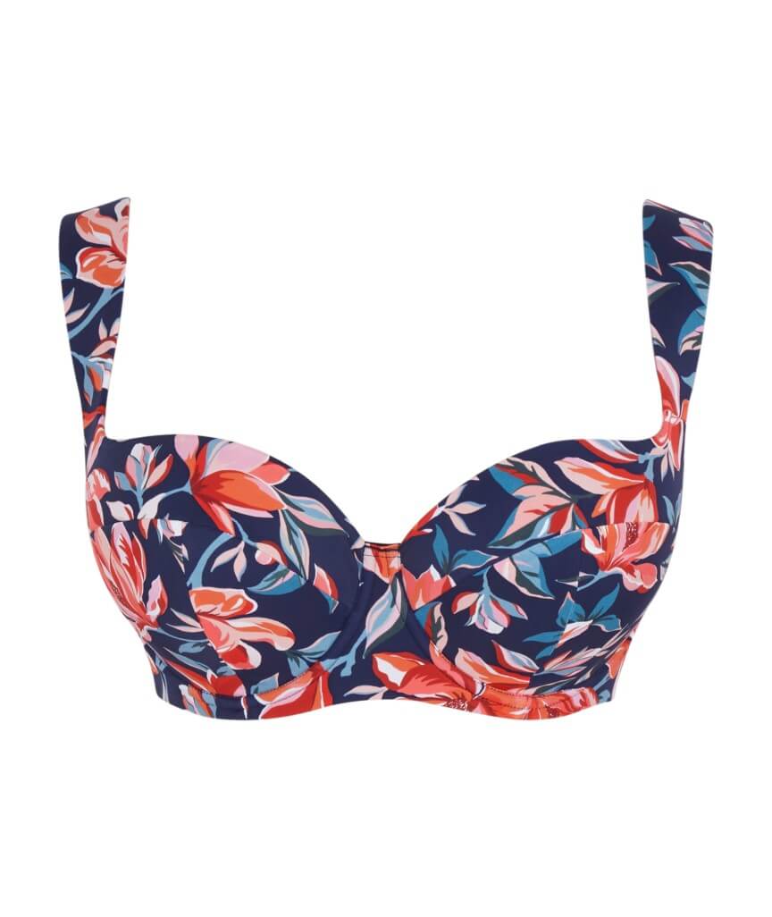 Panache Swimwear Bette Liliflora Underwire Balcony Bikini - Liliflora Print - Image 12
