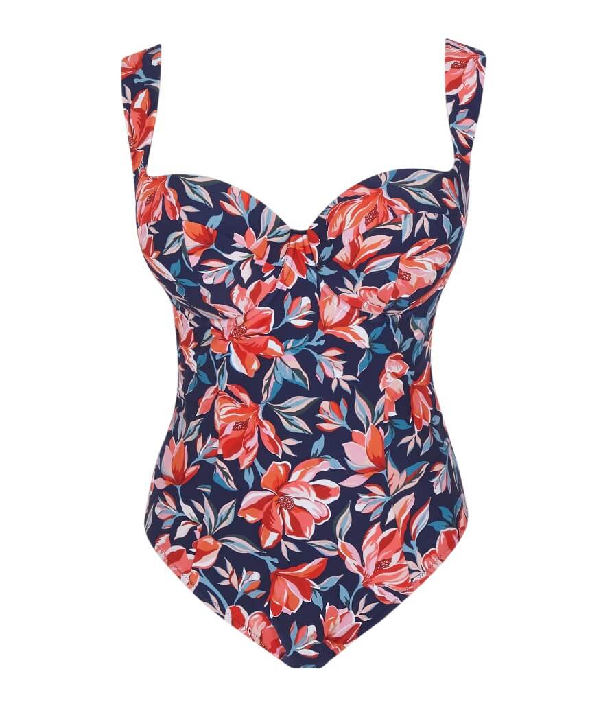 Panache Swimwear Monica Liliflora Balconnet Underwire One Piece Swimsuit - Liliflora Print - Image 8
