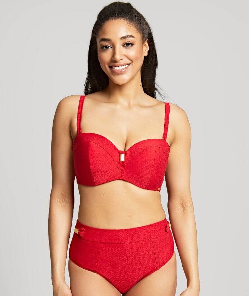 Panache Swimwear Marianna High Waist Pant - Crimson - Image 3