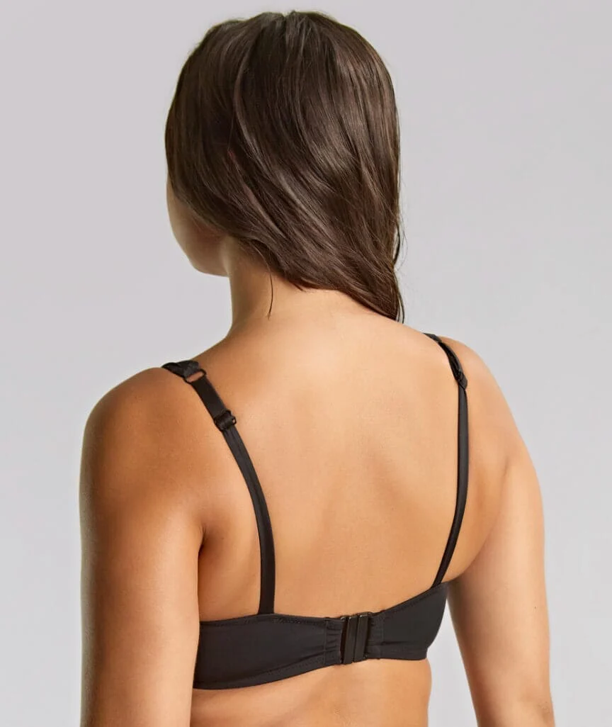 Panache Swimwear Signature Gina Underwire Square Neck Bikini Top - Black - Image 4