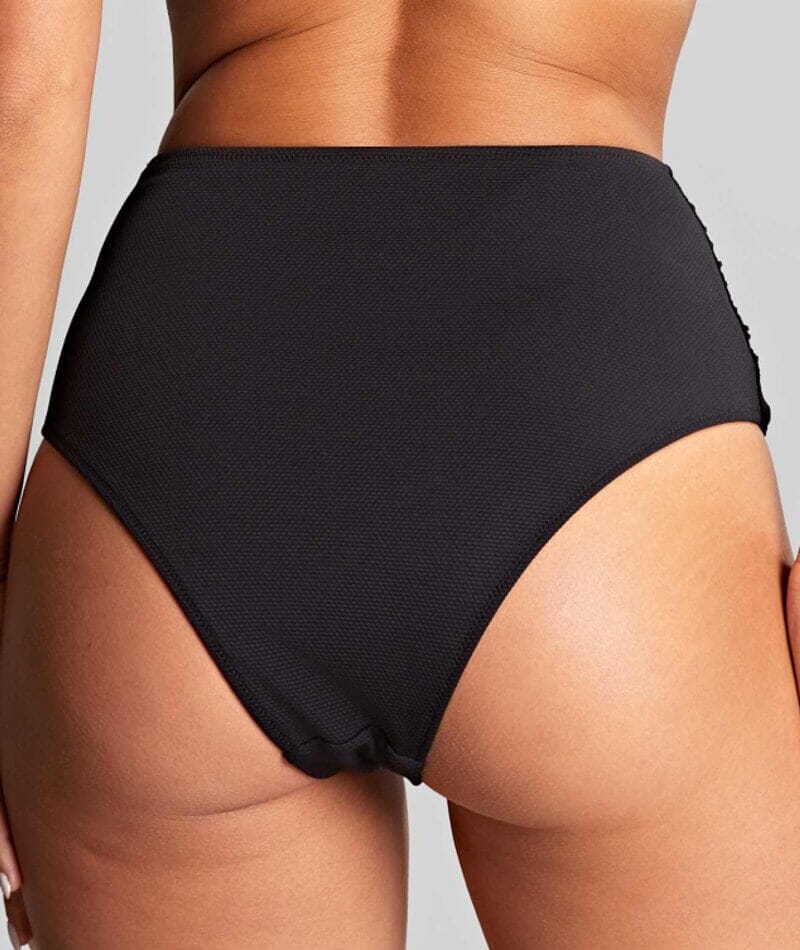 Panache Swimwear Spirit Ella High Waist Brazilian Pant - Black - Image 2
