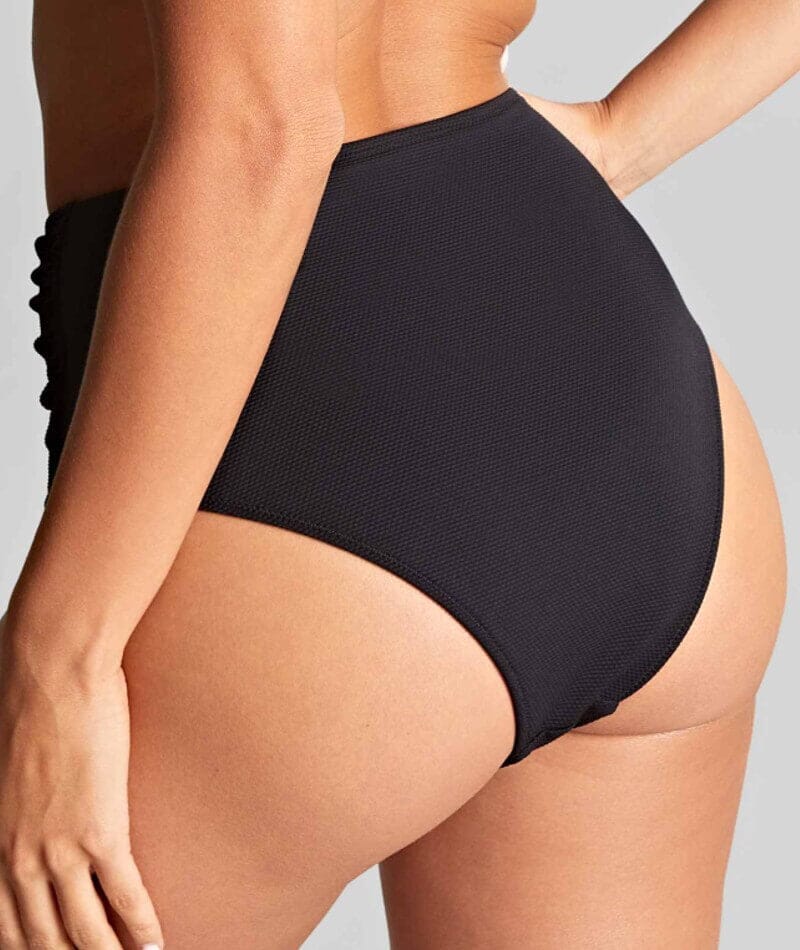 Panache Swimwear Spirit Ella High Waist Brazilian Pant - Black - Image 3