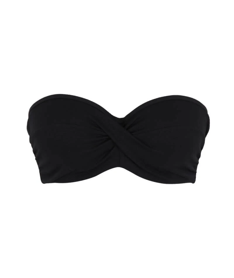 Panache Swimwear Spirit Ella Twist Bandeau Bikini - Black - Image 21
