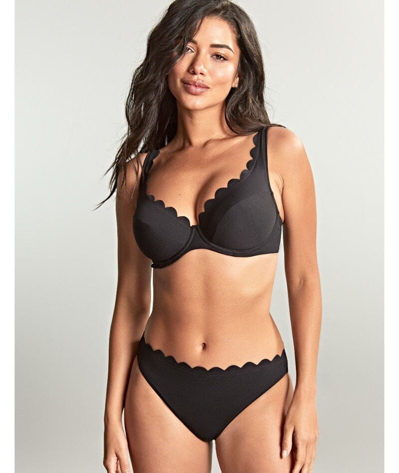 Panache Swimwear Spirit Lauren Plunge Bikini Top - Black - Image 10