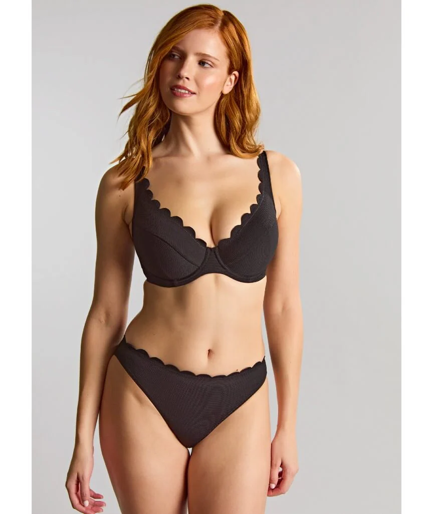 Panache Swimwear Spirit Lauren Plunge Bikini Top - Black - Image 3