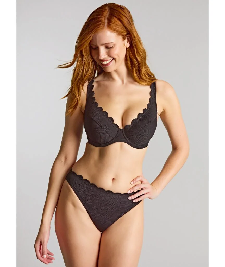 Panache Swimwear Spirit Lauren Plunge Bikini Top - Black - Image 8