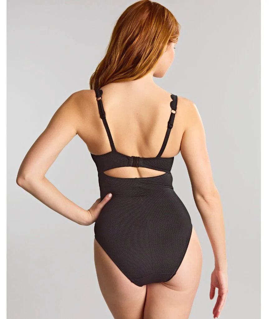 Panache Swimwear Spirit Rita Plunge One Piece Swimsuit - Black - Image 2