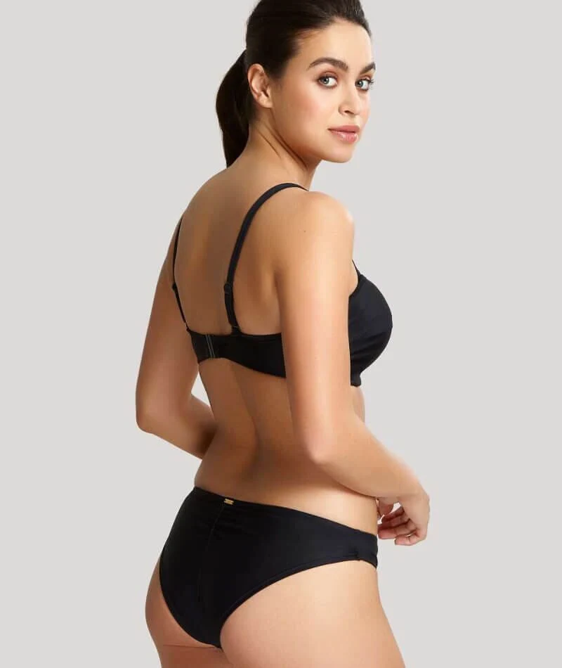 Panache Swimwear Anya Riva Twist Bandeau Underwired Bikini - Black - Image 10