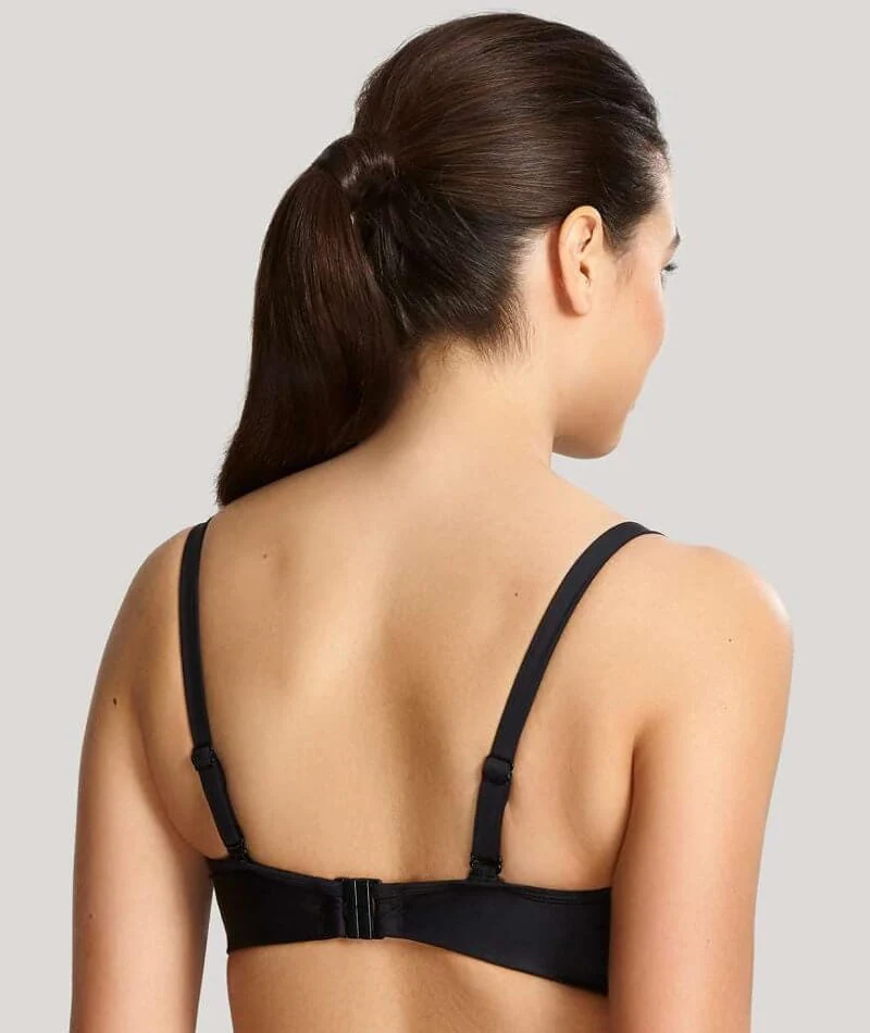 Panache Swimwear Anya Riva Twist Bandeau Underwired Bikini - Black - Image 7